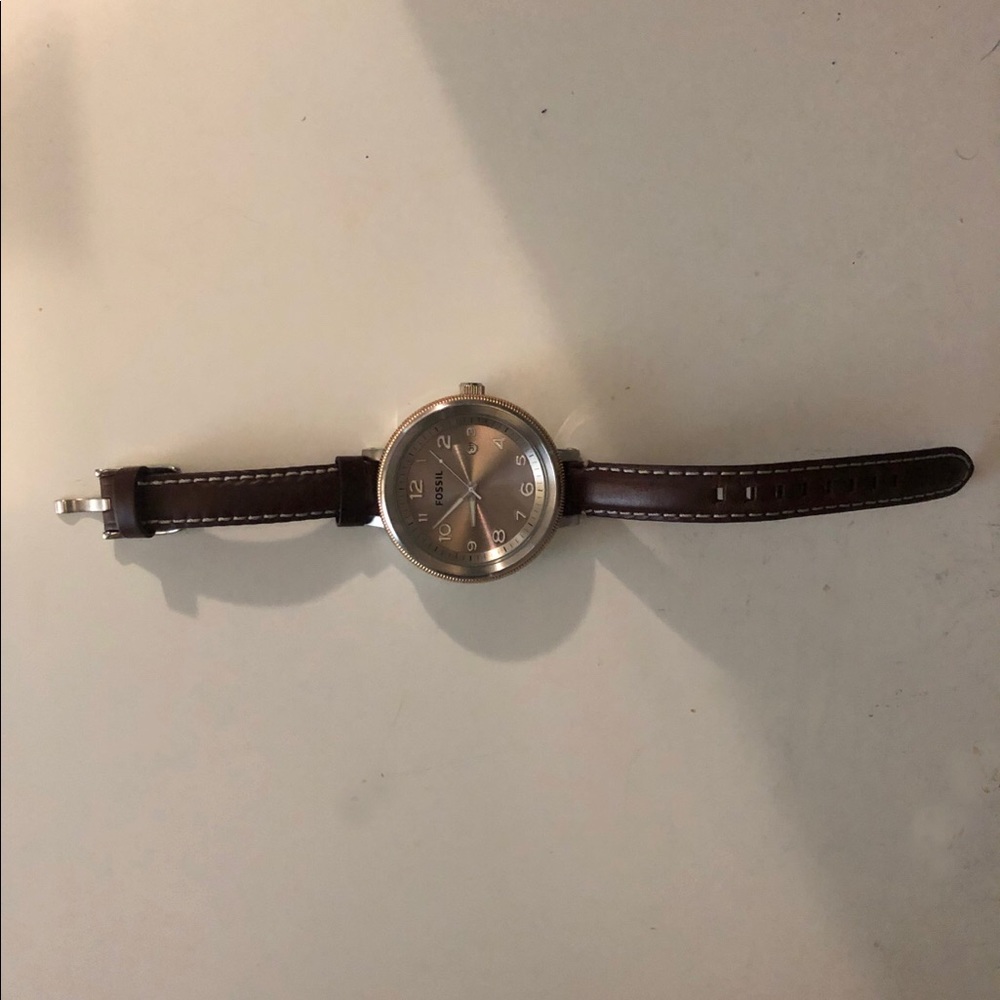 Fossil Genuine Leather Watch